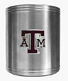 Texas A & M Aggies Stainless Steel Can Cooler (Set of 4)