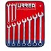 URREA P/N 1200G - 10 PC Combination Wrench Set