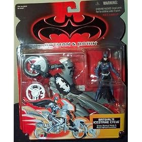 Batman and Robin Batgirl's Icestrike Cycle Action Figure by Batman