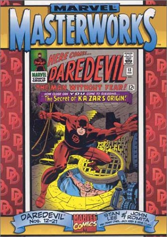 Marvel Masterworks: Daredevil Vol. 2 (ComicCraft cover) (2001)