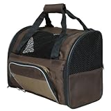 Shiva rucksack, nylon, 41 � 30 � 21 cm, brown/beige