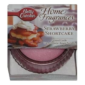 Betty Crocker Home Fragrances Strawberry Shortcake Scented Candle