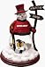 Chicago Blackhawks Snowman Figurine