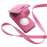 GEAR4 LeatherJacket - Leather Case for iPod Nano - Hot Pink
