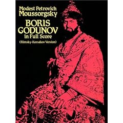 Boris Godunov in Full Score (Rimsky-Korsakov Version)