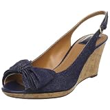 Clarks Womens Fiddle Bow Slingback Wedge