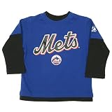 New York Mets Toddler Long Sleeve Layered T-shirt by Majestic Athletic