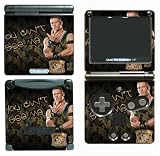 John Cena WWE Champion Belt SKIN Nintendo GBA SP