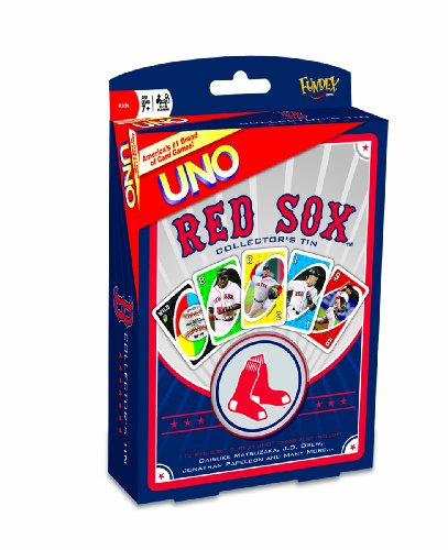 Fundex Games Boston Red Sox Mlb Uno