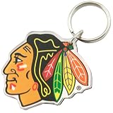 NHL Chicago Blackhawks Team Logo High Definition Keychain