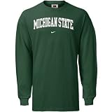 Nike Michigan State Spartans Green College Classic Long Sleeve T-shirt