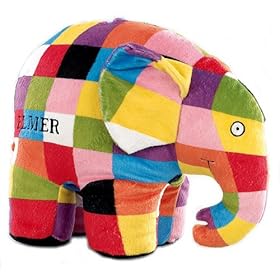  Kids Preferred Elmer the Patchwork Elephant Plush