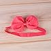 ICObuty 12Pcs 4 Inch Babys Girls Chiffon Flower Elastic Headband Hair Band with Bow