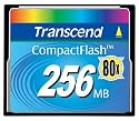 Transcend Ultra Performance - Flash memory card - 256 MB - 80x - CompactFlash Card