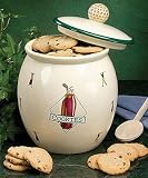 Vintage Golf Bag Cookie Jar