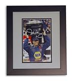  : Michael Waltrip Autographed Framed and Matted Nascar 8x10 Photo