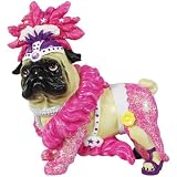 Pug-nacious Showgirl Pug Figurine