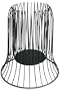 Tag Entertaining Bell Wire Candle Holder, Pillar, 7" Tall