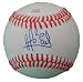 Alcides Escobar Autographed ROLB Baseball, Kansas City Royals, Milwaukee Brewers, Proof Photo