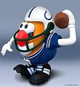 NFL Sports Spuds Indianapolis Colts Mr. Potato Head