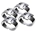 Kitchen & Housewares : Arthur Court University of Texas Collegiate Napkin Rings, Set of 4
