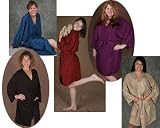 Kimono Style Robe - Embroidered Rayon, 5 Colors to Choose From. Spring Sale!