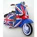 Lambretta Union Jack Clock - MS6