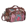 Oilily Beauty Case Tasche Kosmetiktasche Travel Braun Brown