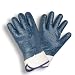 Nitrile Fully Coated Smooth Finish Gloves With Safety Cuff