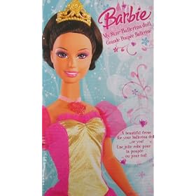 Barbie My Size Ballerina Doll: Dark Hair and Brown Eyes by Barbie