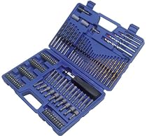 Draper 55862 109 Piece Drill And Accessory Kit with Ratchet Screwdriver
