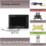 7 TFT LCD Car Monitor+Power cables+Automotive Bracket+Remote Control