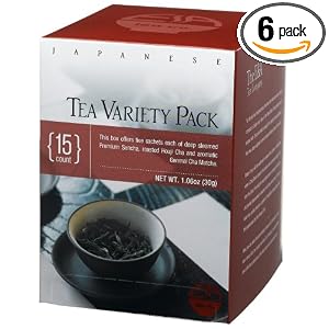 E and A Tea Company Variety Pack, 1.06-Ounce Boxes (Pack of 6) by E & A Tea Company