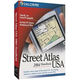 Street Atlas USA 2004 Handheld by Delorme Mapping
