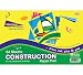 Bazic Mini Construction Paper Pad, 6 x 9 Inches, 64 Sheets (Case of 48)