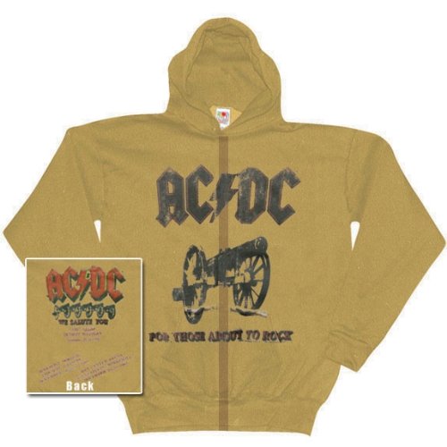 AC/DC - About To Rock Ladies Hoodie