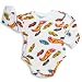 PJ Salvage - Newborn And Infant Boys Thermal Long Sleeve Onesie, White, Multi