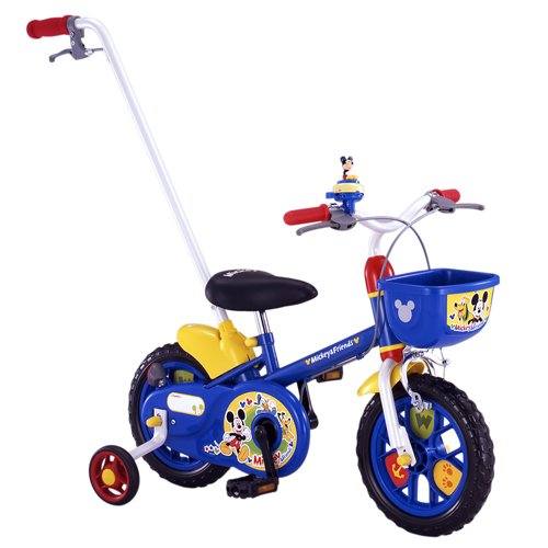 アイデス ディズニー カジとり二輪車 ミッキー12 ブルー 1253