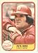 1981 Fleer # 1 Pete Rose Philadelphia Phillies Baseball Card - In A Protective ScrewDown Display Case!