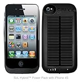 SoL Solar Charger Case for iPhone 4