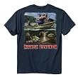 Buck Wear Inc. Red-Fishfinder Short Sleeve Tee