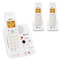 AT&T DECT 6.0 Cordless Answering System Bundle with Caller ID - White (EL52309)
