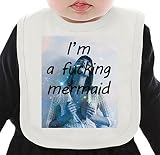 Galaxy I'm A Fucking Mermaid ネクタイを有する有機ビブ Medium