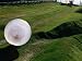 Zorbs People Moving Inside Balls on Lawn, Rotorua, New Zealand Photographic Poster Print