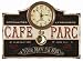 Paris Collection Wall Clock - Cafe Du Parc