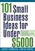 101 Small Business Ideas for Under $5000