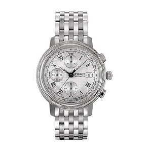 Tissot Bridgeport Chronograph Stainless Steel Mens Watch T0454271103300