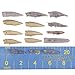 30 Pcs Unpainted Plugs Fishing Hard Lures Kit Crankbaits Minnow Shad Pencil