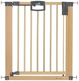 Geuther 2746 Holz-Türschutzgitter Easylock Natur, zum klemmen und schwenken, Verstellbereich