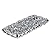 Galaxy S6 Case, ikasus Shiny Sparkle Bling Glitter Handcraft Crystal [Rhinestone Diamond] Hard PC Plated Full Cover Protective Case for Galaxy S6 G920 2015 Version,Diamond: Sliver